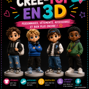 Crée toi en 3D garçon