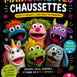 FABRIQUE TES MARIONNETTES CHAUSSETTES