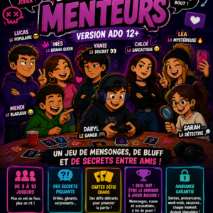 DINER DES MENTEURS JEU ADO 12+