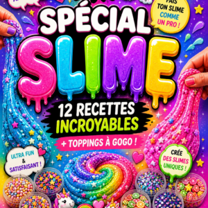 12 Recettes de SLIME maison
