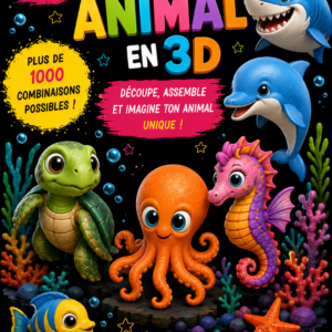 CRÉE TON ANIMAL OCÉAN